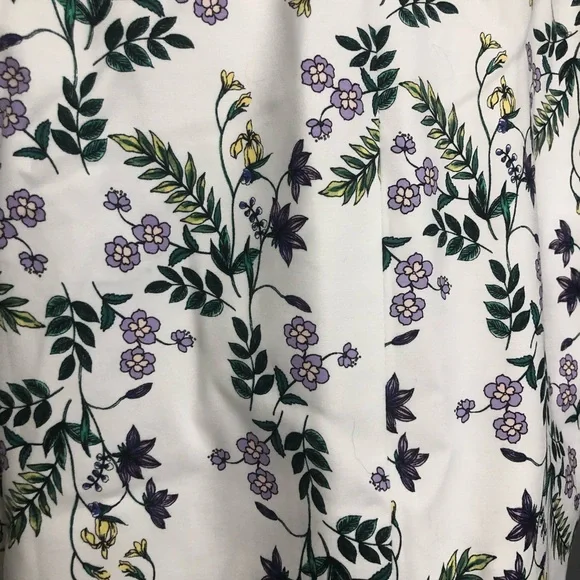 LIZ CLAIBORNE | WHITE FLORAL | ONE BUTTON JACKET | BRAND NEW WITH TAGS - Picture 6 of 7